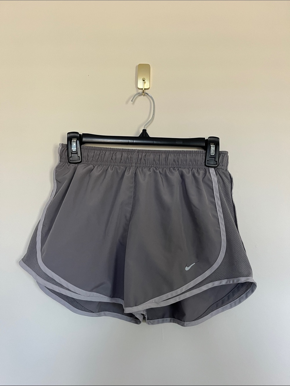 Nike Women's Gray Athletic Running Shorts